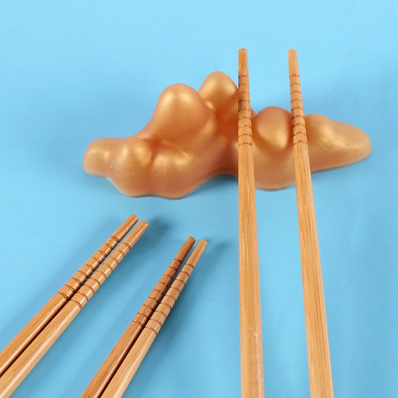 Khuôn Silicon Làm Giá Đỡ Muỗng Đũa Hình Phong Cảnh Núi Non 3D