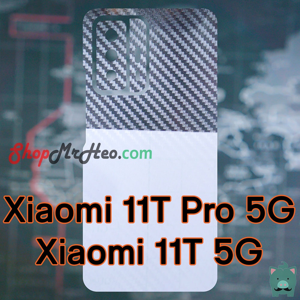 Skin Dán Mặt Sau Lưng Vân 3D Xiaomi 11T Pro 5G - Mi 10T Pro