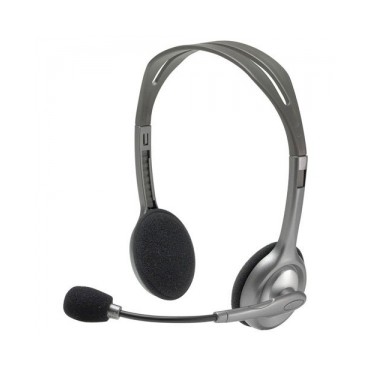 Tai nghe Headphone Logitech H111 - 1 Jack cắm - CHÍNH HÃNG