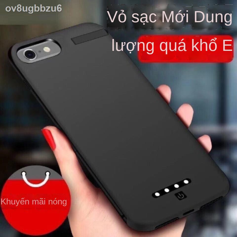 ℗Ốp lưng Apple X pin 6/7 / 8plus sạc không dây báu vật siêu mỏng điện thoại di động 20000 mAh
