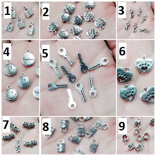 Phụ kiện Charm Sỉ 50g = 18k / gói [ Chuyên Sỉ ]
