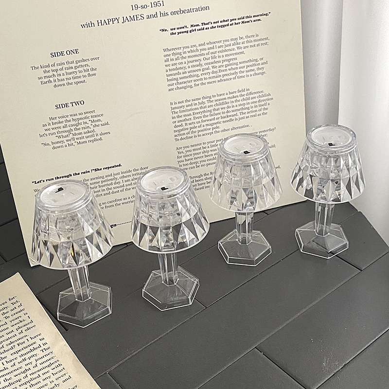 Đèn LED Nến Để Bàn Thiết Kế Đơn Giản Sáng Tạo Trang Trí Nội Thất