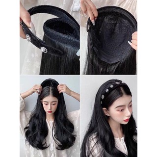 Tóc cài nữa đầu cao cấp