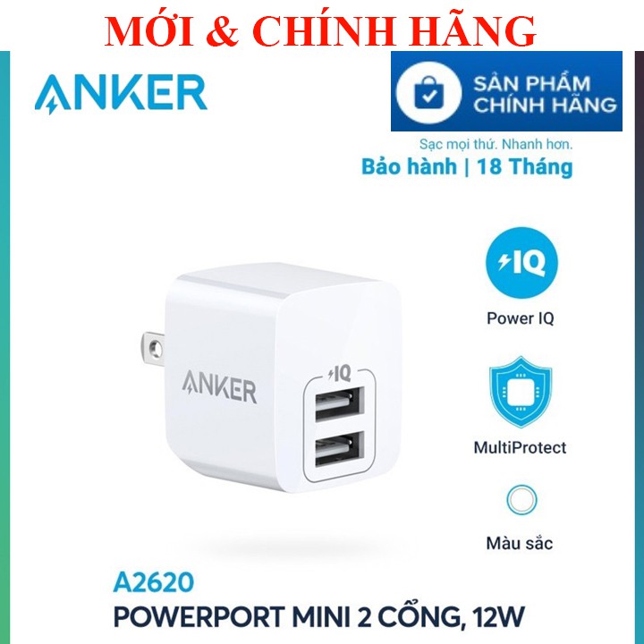 Sạc nhanh Anker A2616 Anker A2013 Anker A2620