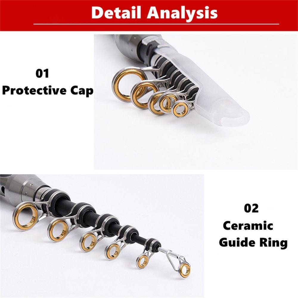 Cần Câu Cá Sợi Carbon 1.5M 1.8M 2.1M 2.4M Có Thể Thu Gọn Tiện Dụng