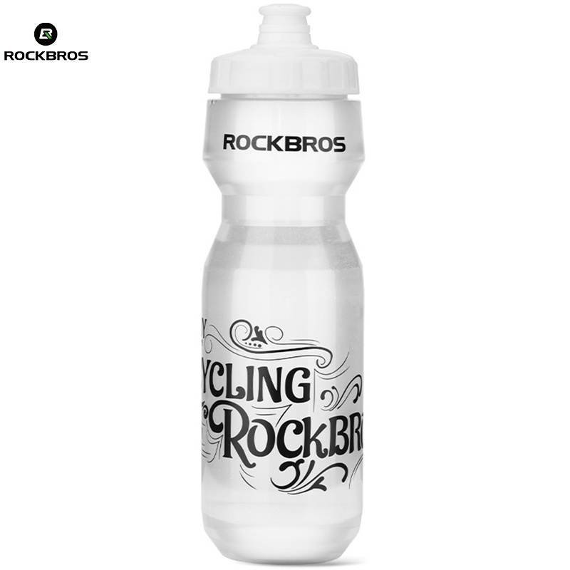 Mã LIFE50K giảm 10% đơn 200K Bình Nước Nhựa Rockbros 750ML Nhỏ Gọn Chống