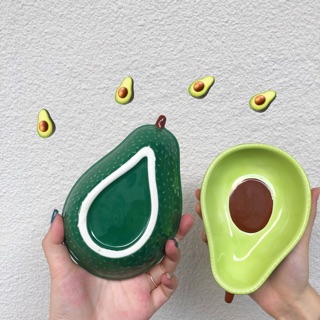 Bát sứ ăn dặm hình quả bơ