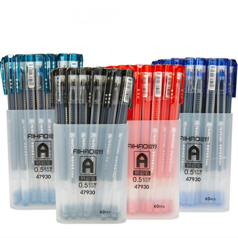 Bút viết mực gel đầu ngòi bút 0.5mm dung tích lớn tiện dụng cho văn phòng và học tập