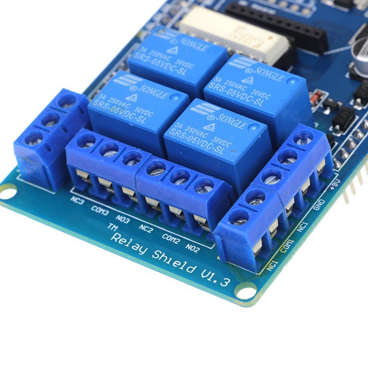 Arduino Relay Shield (4 Relay) + đế module Xbee-TH341