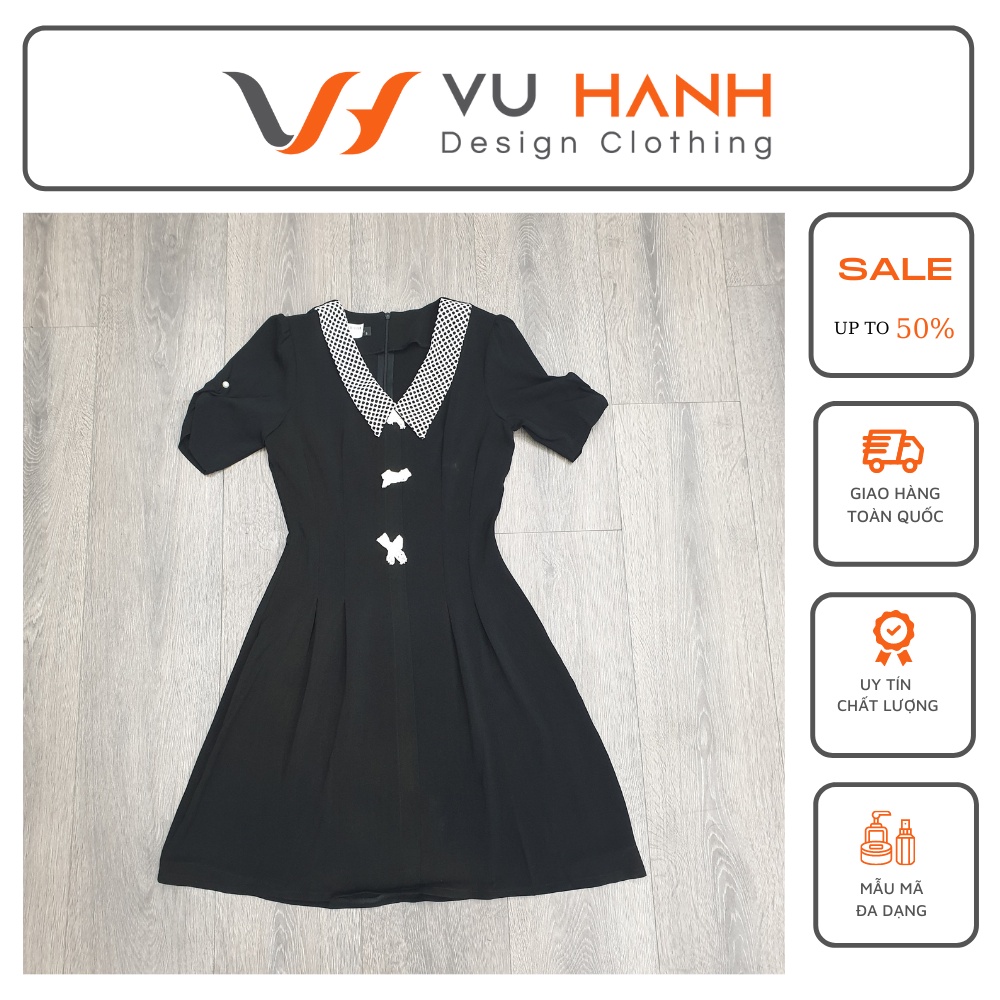 Váy cổ lưới, Đầm công sở nữ | Shop Vũ Hạnh