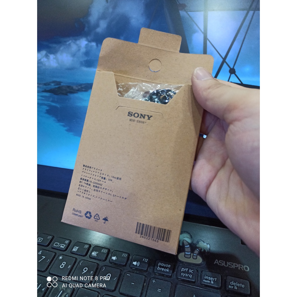 Tai Nghe Sony MDR-E808,E804 MDR-E808+ siêu trầm made in japan-bass nặng,tai nghe Huyền thoại earbud MDR-E808+