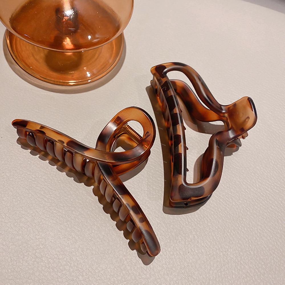 Kẹp Tóc Càng Cua Họa Tiết Hình Học Thời Trang Cho Nữ