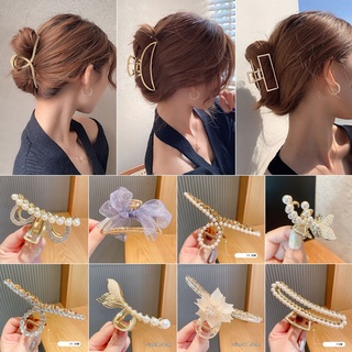 Kẹp tóc nữ phối ngọc trai giả kiểu dáng đa dạng thanh lịch thời trang