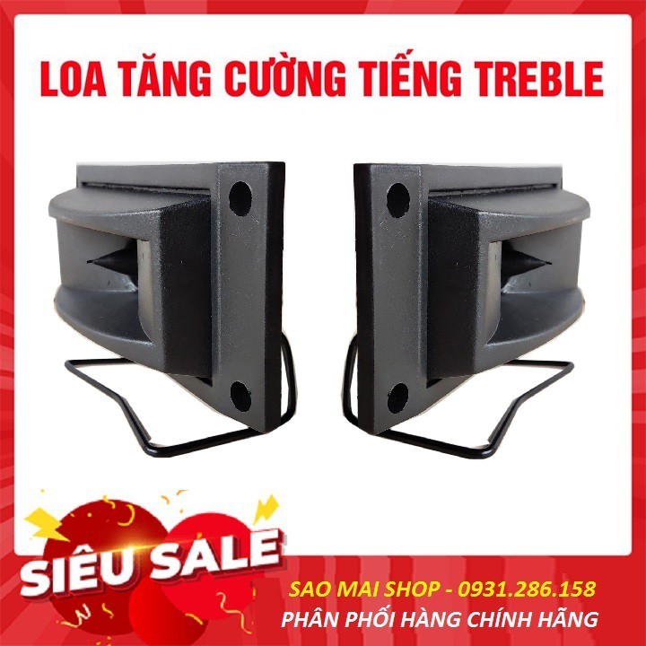 Bộ 2 Loa treble kèn rời THUMPER AT 8 - HT 8 bổ sung treble cho dàn karaoke - Tặng 5m dây loa + 2 tụ