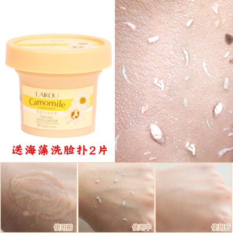 CHÍNH HÃNG - Tẩy Da Chết Hoa Cúc LAIKOU Nội Địa Trung | BigBuy360 - bigbuy360.vn