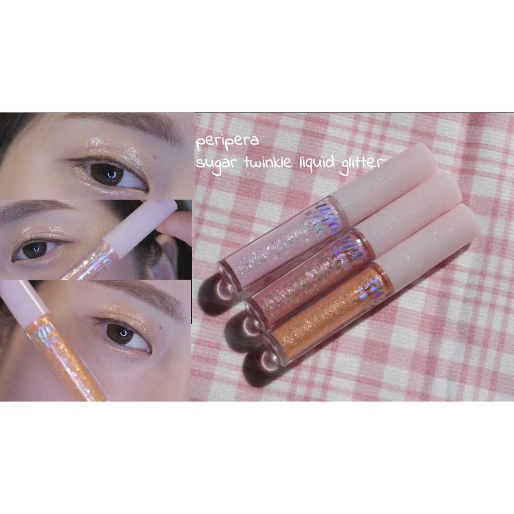 Nhũ Mắt Siêu Lấp Lánh Peripera Glitter Sugar Twinkle 1.9g