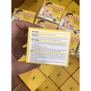 combo tinh chất triệt lông + wax veo