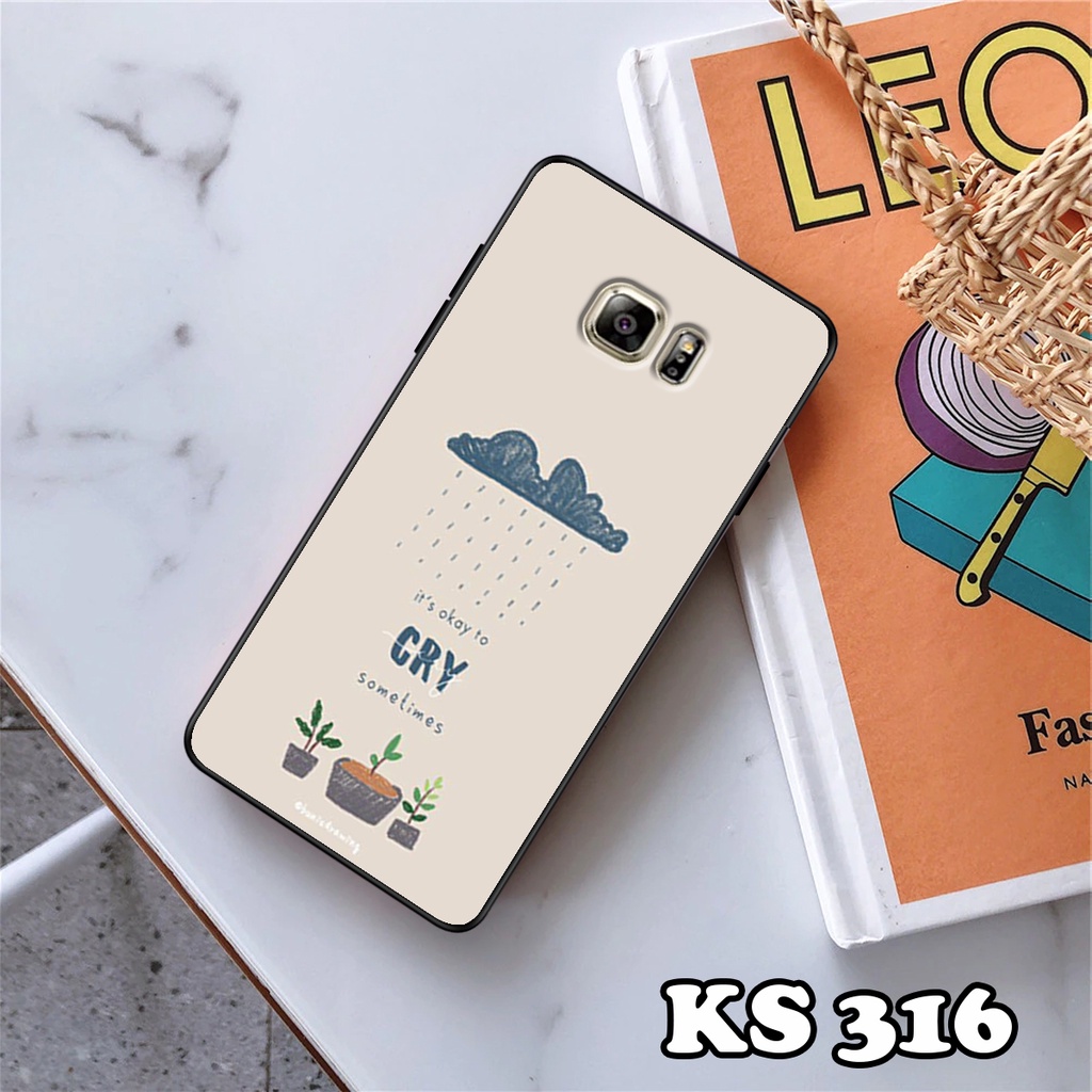 Ốp lưng Samsung S7 - Samsung S7 Edge - Ốp in hình BlueSky - Chất liệu TPU chống sốc bảo vệ lưng máy