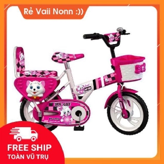 Xe đạp 12in -14in nhựa chợ lớn xe đạp rẻ xe đạp trẻ em cho bé - khung thép, vành nhôm cao cấp