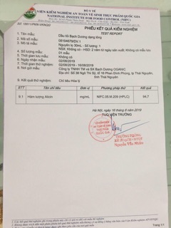 Dầu tỏi Bạch Dương
