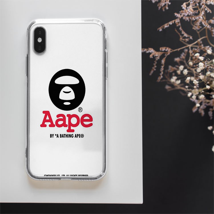 Ốp lưng chống bám vân bape độc Fake Iphone 7/8/8Plus/X/Xs/Xs Max/11/11 Promax/12/12 Promax BAPPOD00131