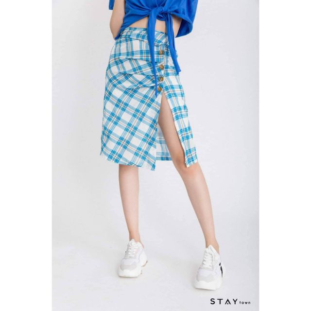 Chân váy xẻ 4 khuy STAY Town | BigBuy360 - bigbuy360.vn