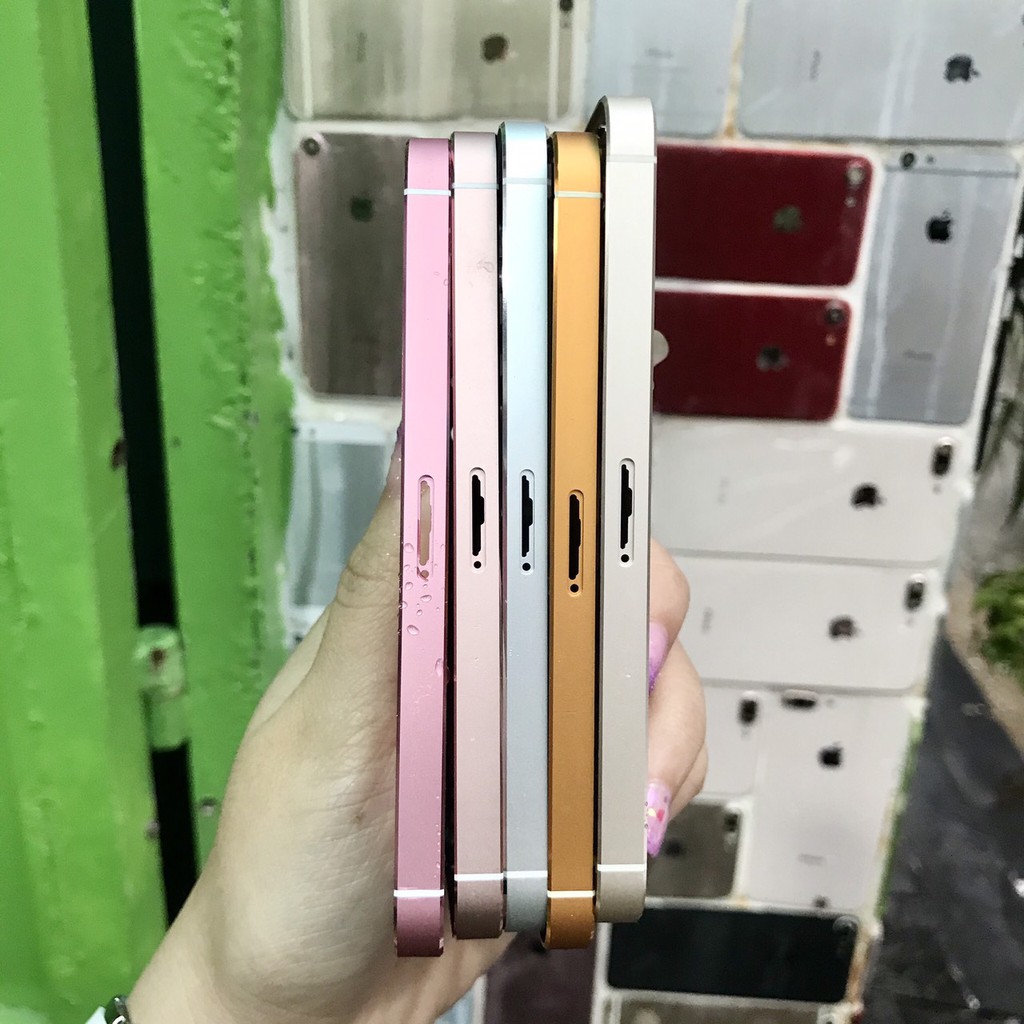 Vỏ, sườn iPhone 5 nhiều màu, không kèm phụ kiện, khắc sẵn chữ SE hoặc imei