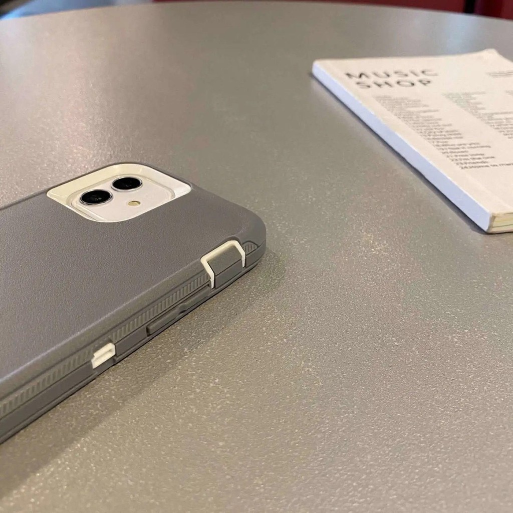 ¤✾European and American gray Apple 11promax mobile phone case iPhone12 anti-drop XR all-inclusive XS couple 8P male female models | BigBuy360 - bigbuy360.vn