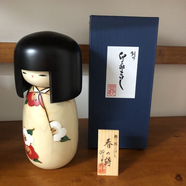 Búp bê gỗ, búp bê Kokeshi, búp bê handmade cam kết hàng chính hãng Nhật Bản