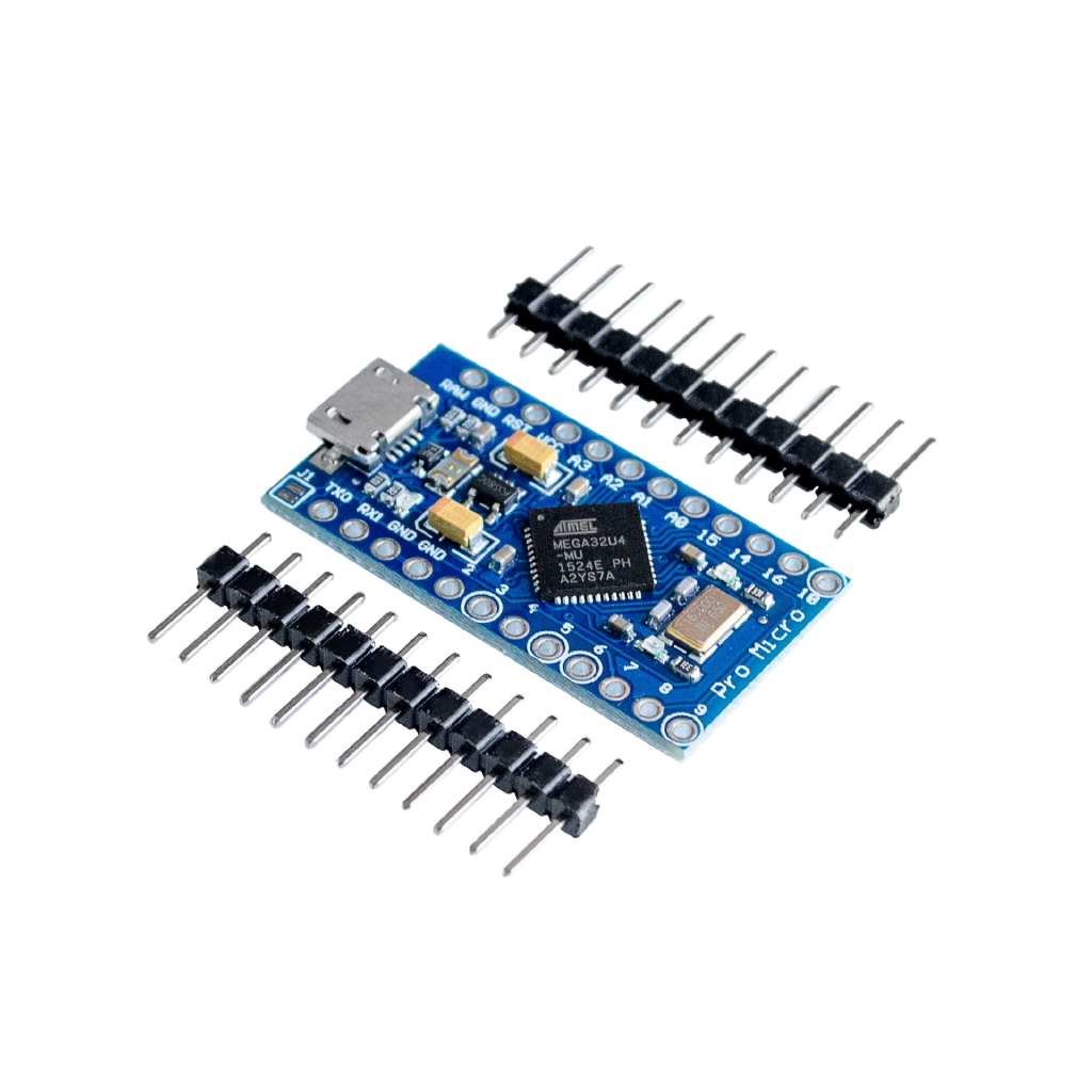 New Pro Micro for arduino ATmega32U4 5V/16MHz Module with 2 row pin header For Leonardo in stock . best quality