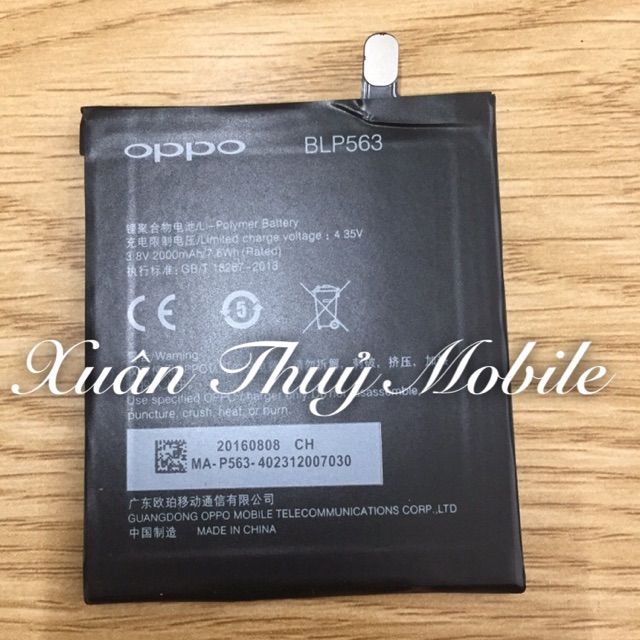 Pin Oppo Find 5 mini R827 BLP563