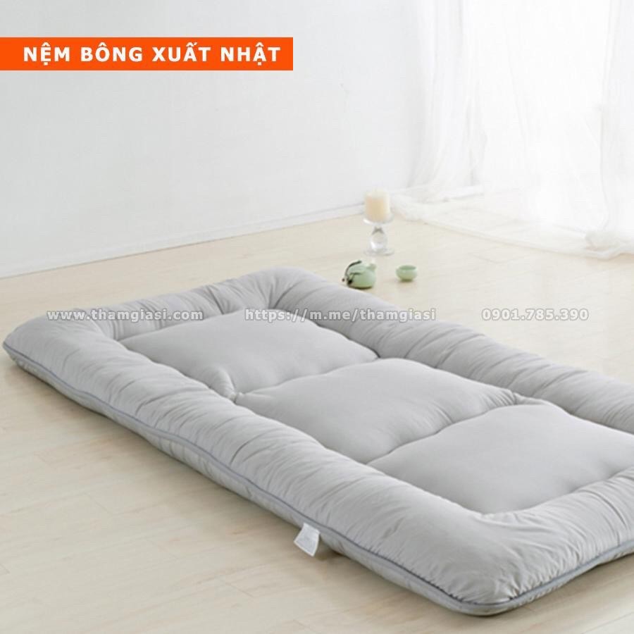 Bộ ga + vỏ gối bảo vệ nệm 1m6 x2m Cotton TC [ Nhiều Màu]