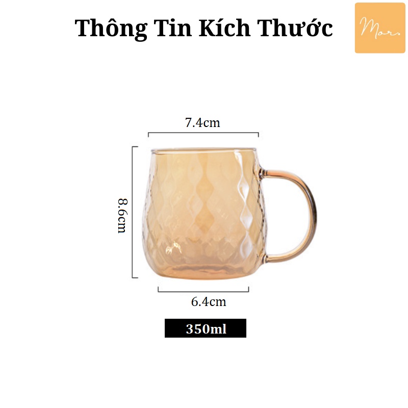 Cốc thủy tinh chịu nhiệt - Trám - C16