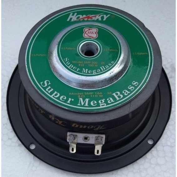 COMBO 2 CHIẾC LOA TRUNG 12 HỒNG KỲ VÀNG - TỪ ĐƠN 100MM - GÂN CAO SU