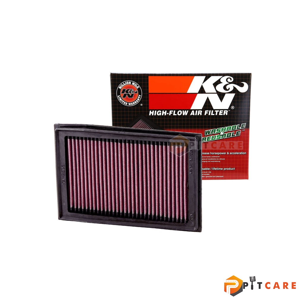 Lọc Gió K&amp;N Chính Hãng KA-2508 Cho Ninja 300 250 Z300