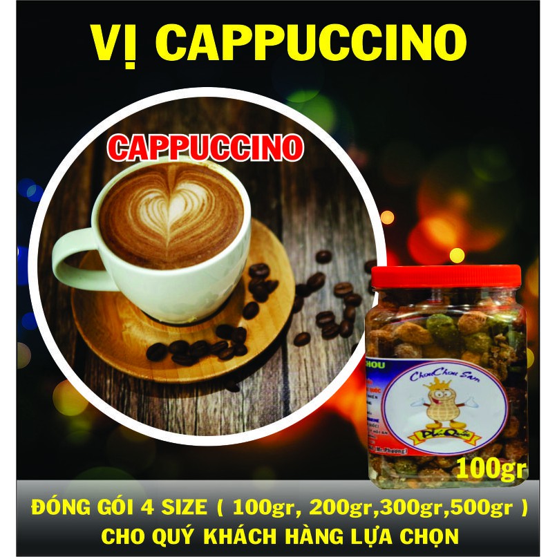 200g đậu phộng CHOUCHOU PQ vị capuccino