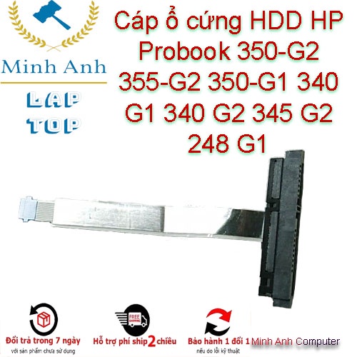 Cáp ổ cứng ( HDD) laptop HP Probook 350-G2 355-G2 350-G1 340 G1 340 G2 345 G2