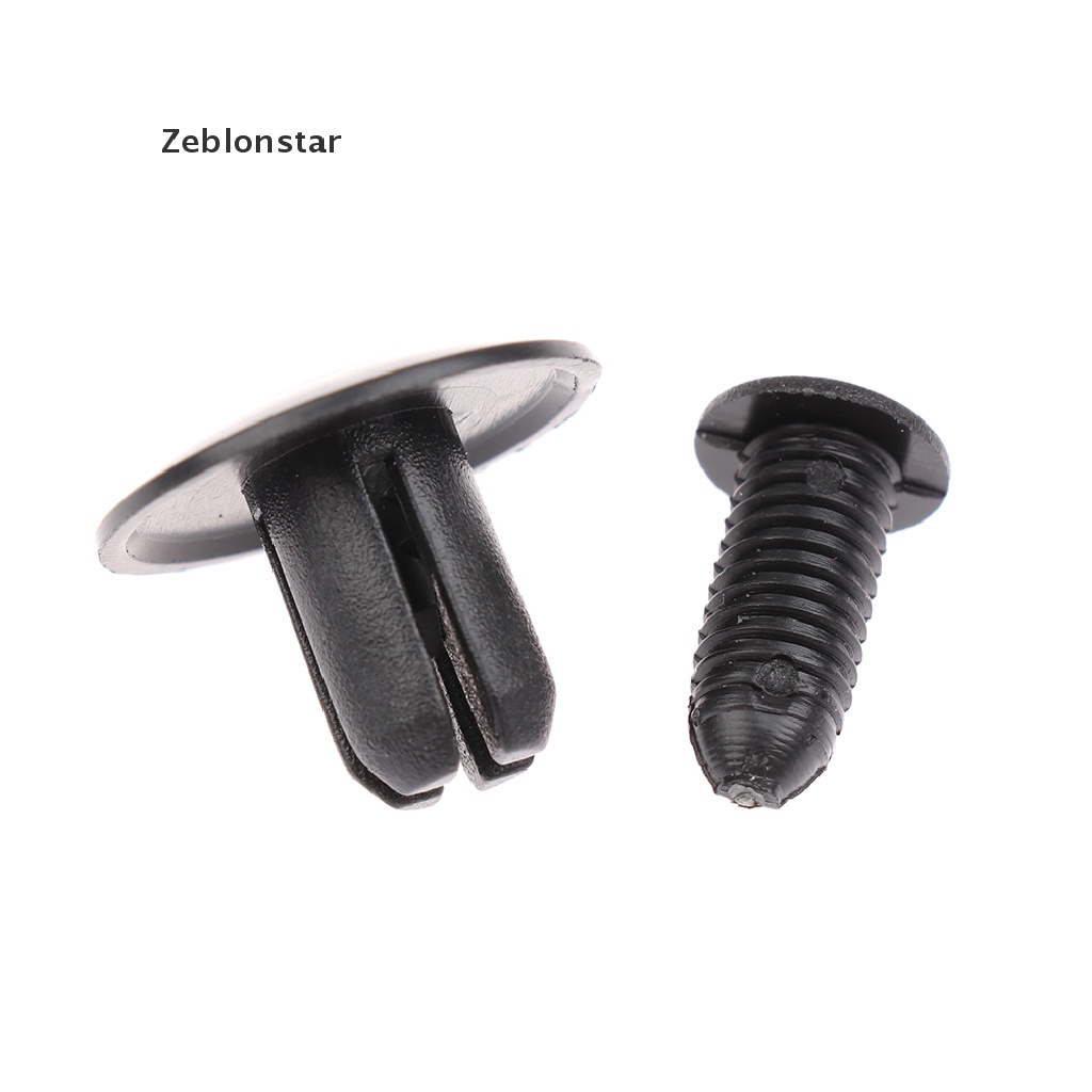 Set 100 Đinh Tán Nhựa 8mm Chuyên Dụng Cho Cửa Xe Hơi