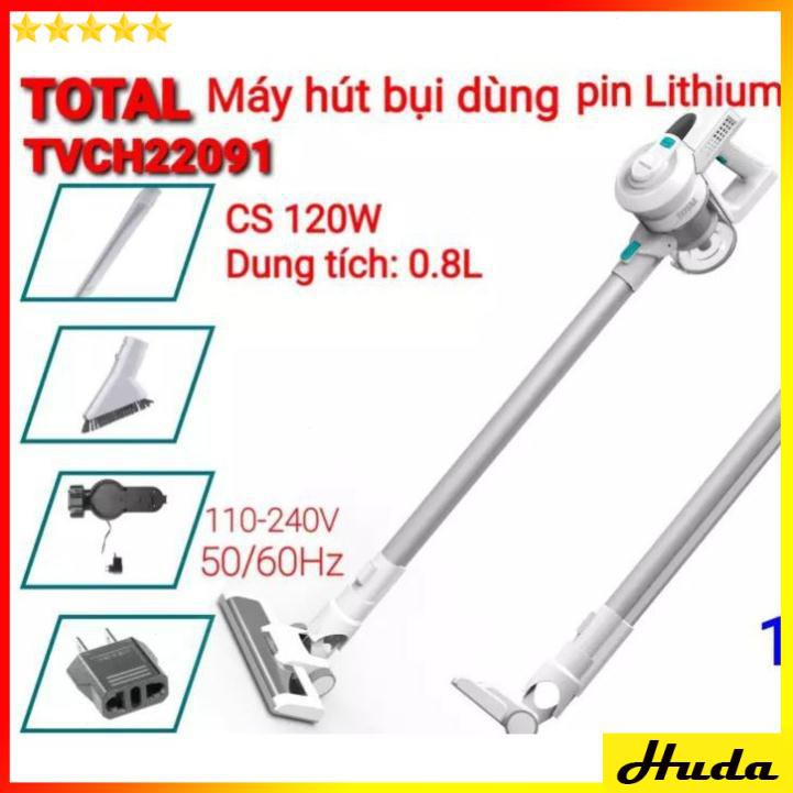 TVCH22091 Máy hút bụi dùng pin 22.2V ( 120w) Total uio