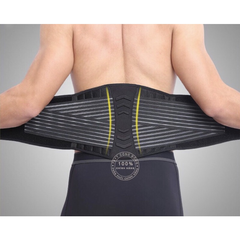 Đai Lưng Cột Sống Aolikes Thoát Vị, Thoái hóa, Đau Lưng, Tập Gym