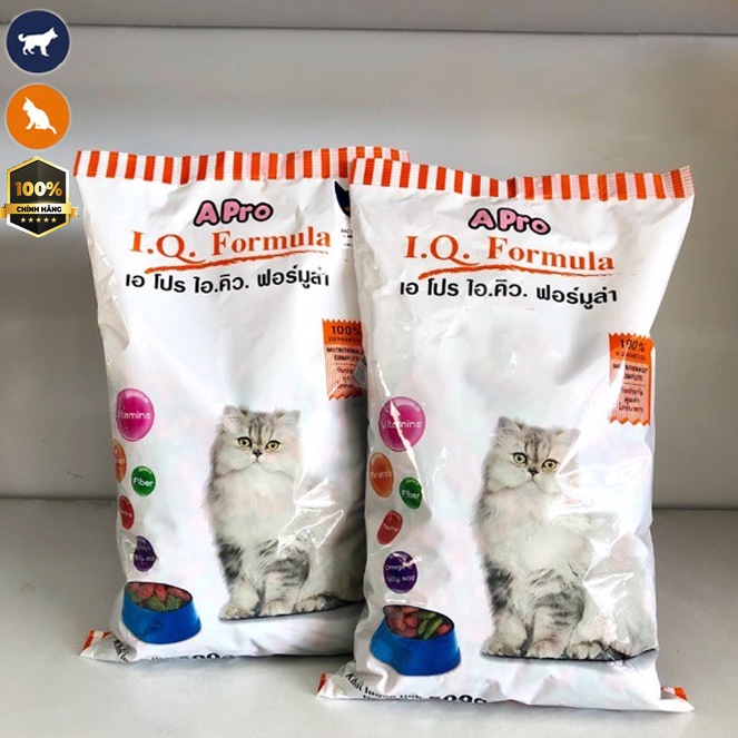 Thức ăn hạt khô cho mèo Apro IQ Formula 500gr