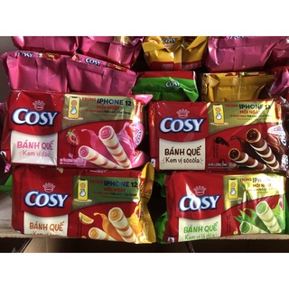 4 Bịch Bánh Quế  Cosy Kinh Đô Ngẫu Nhiên( Cam Dâu Lá Dứa Socola )