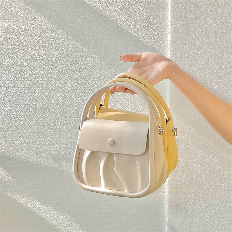 Túi xách da mềm tone pastel BG003