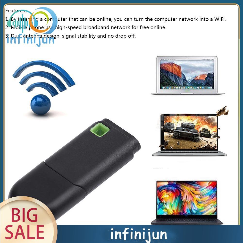 Usb Phát Wifi 300mbps Cho Điện Thoại/Máy Tính | BigBuy360 - bigbuy360.vn