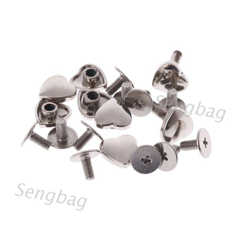 Set 10 Đinh Tán Hình Trái Tim