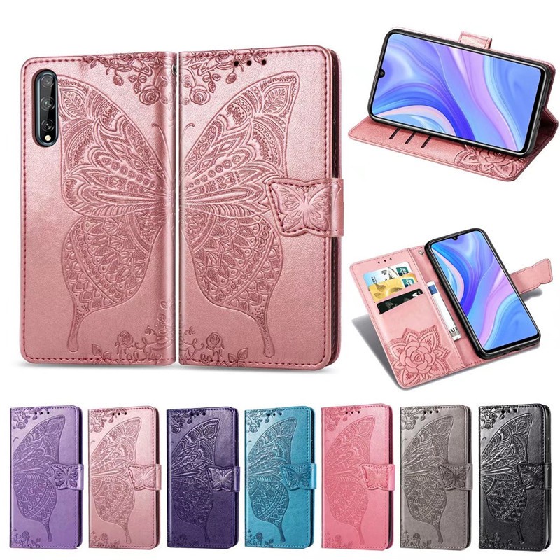 Ốp Lưng Điện Thoại Dạng Ví Da Lật Dành Cho HUAWEI Y9S Y8P Y7P Y6P Y5P Y7A Y5 2018