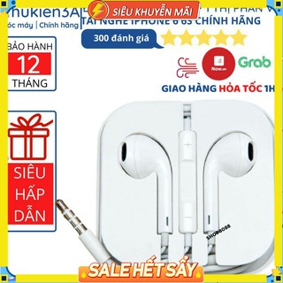 [Mã ELHACE giảm 4% đơn 300K] Tai nghe Ip jack3.5mm hàng cao cấp chất lượng lỗi 1 đỏi 1