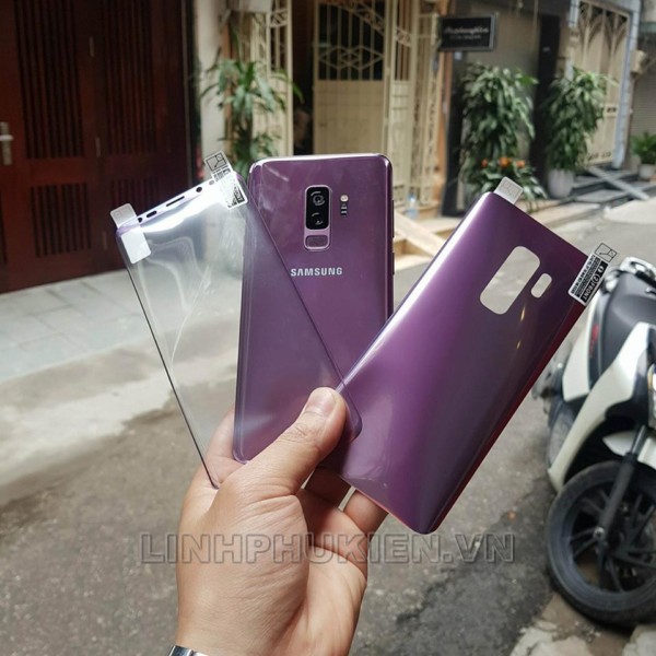 Dán Film 3D Cường lực dẻo chống vỡ Full màn hình Samsung Galaxy S9/ S9 Plus