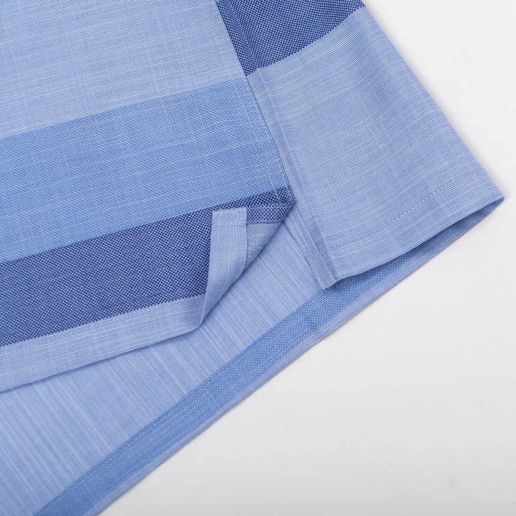 Áo Sơ Mi Nam Công Sở Trung Niên Thương Hiệu Anton Ngắn Tay Vải Sợi Tre Kẻ Caro Xanh Dương - GD566 | BigBuy360 - bigbuy360.vn