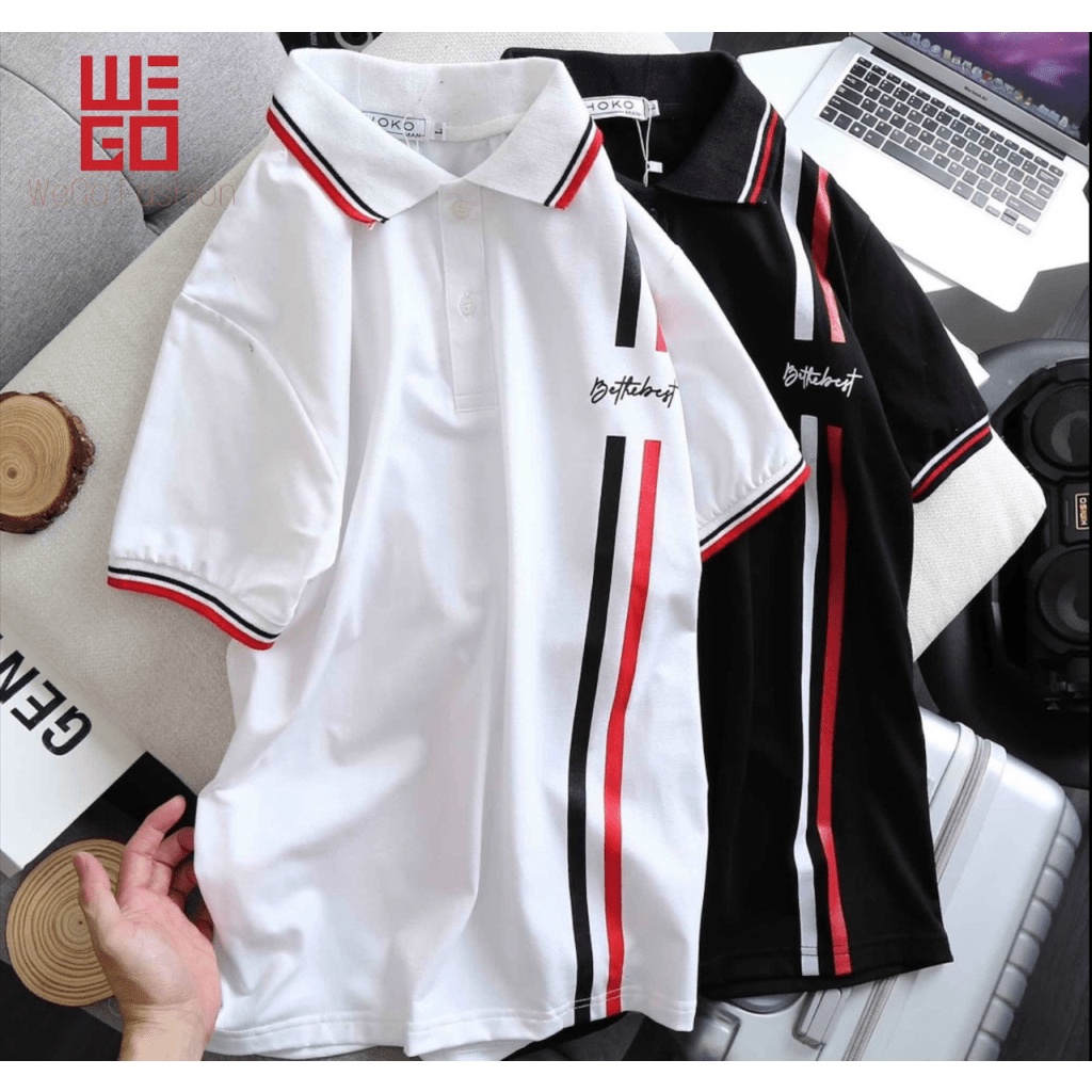 Áo thun nam phối sọc classic, Vải cotton mềm mịn cao cấp, kiểu dáng sang trọng lịch lãm [NEW UNISEX]